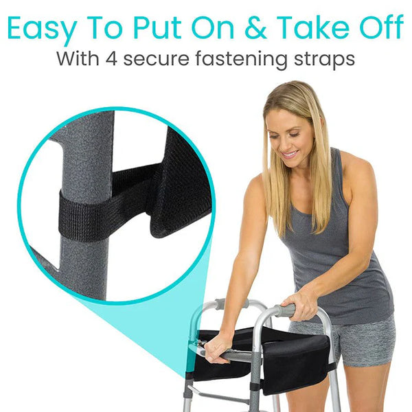 Walker Tray with Pockets