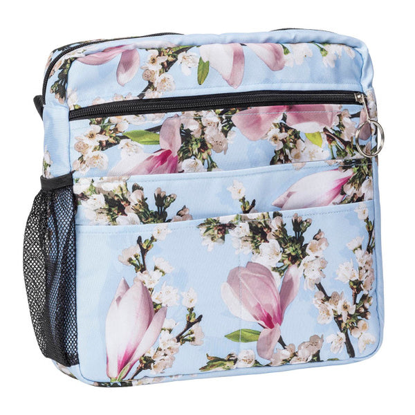 Universal Mobility Tote, Blue Floral