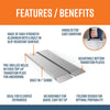 Singlefold Portable Aluminum Wheelchair Ramp