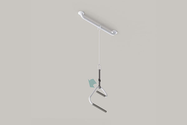 HealthCraft e2 Ceiling Mount Trapeze & Grab Bar