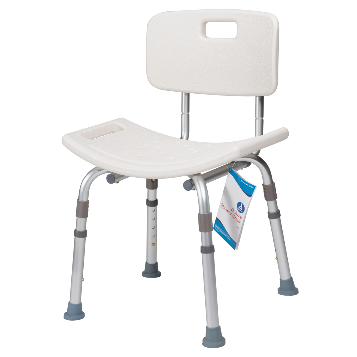 Hygienic Bath Bench with Back & Hygiene Cutout