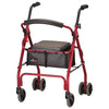 Cruiser Classic Rolling Walker- Red