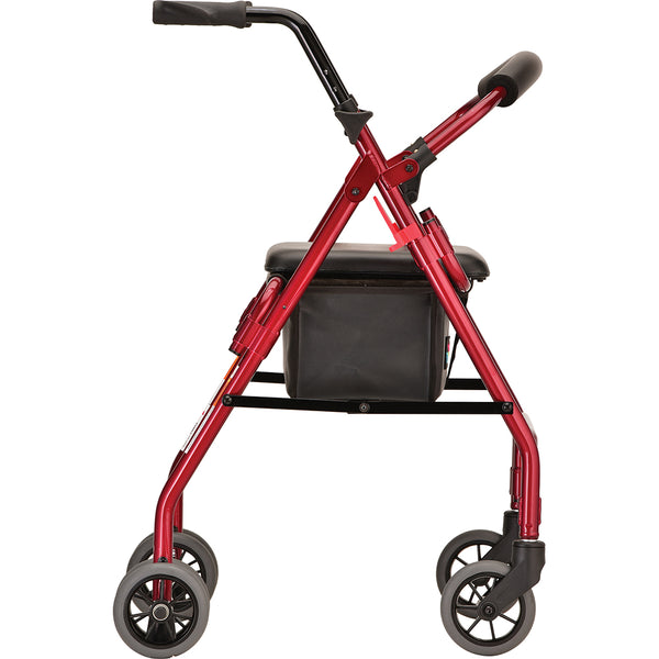 Cruiser Classic Rolling Walker- Red