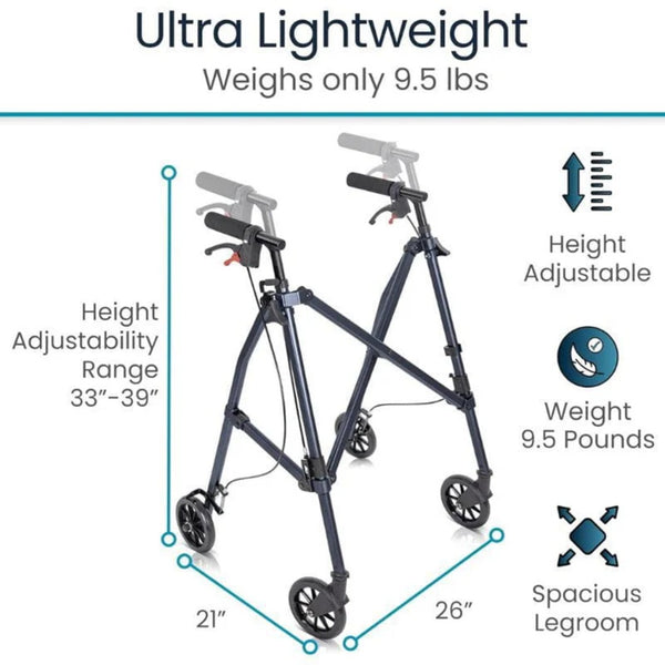 Vive Air Walker with 4-Wheels