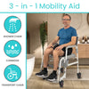 Shower Commode Transport Chair