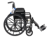 Standard Wheelchair with Elevating Leg Rest