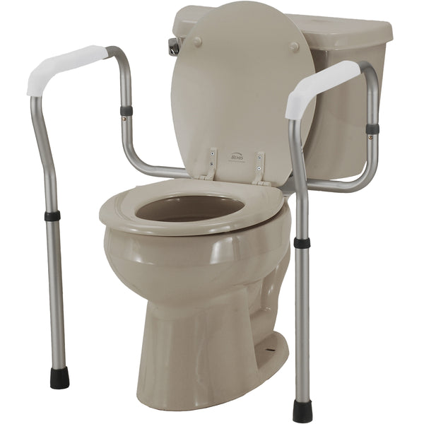 Nova Toilet Safety Rails with Adjustable Width