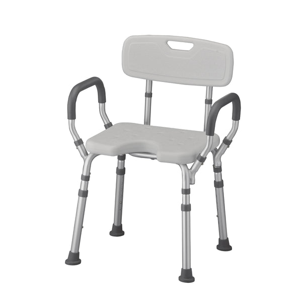 Bath Seat with Support Arms & Hygiene Cutout