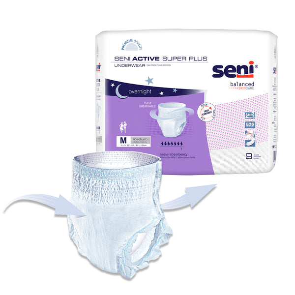 Seni Active Super Plus Underwear - Overnight Protection