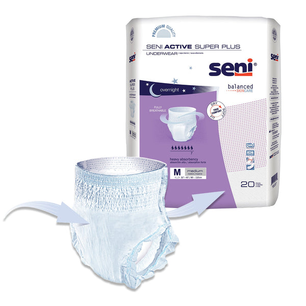 Trial Pack of Seni Active Super Plus Underwear - Small