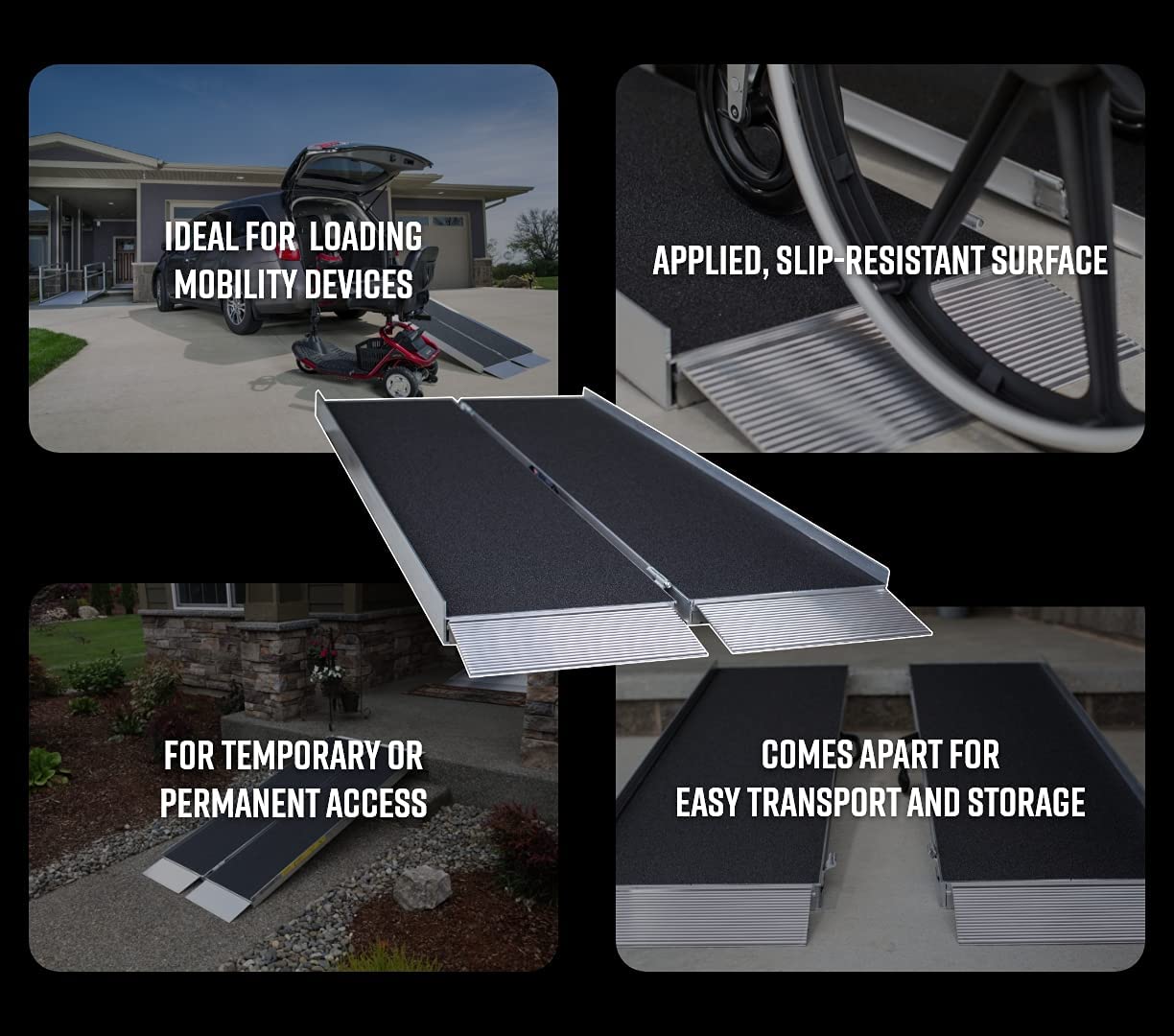 Appliance Ramp Rental Slip-Resistant Surface Portable Ramp