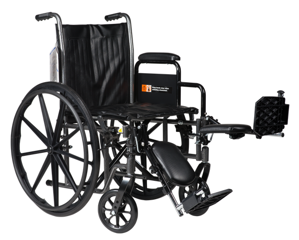 DynaRide Standard Wheelchair with swing-away footrests