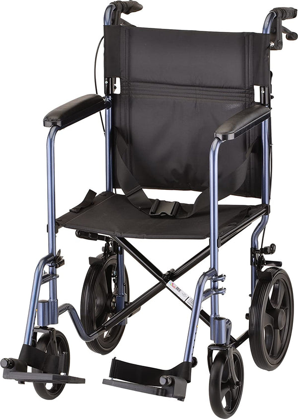 Lightweight Transport Chair with 20" Seat