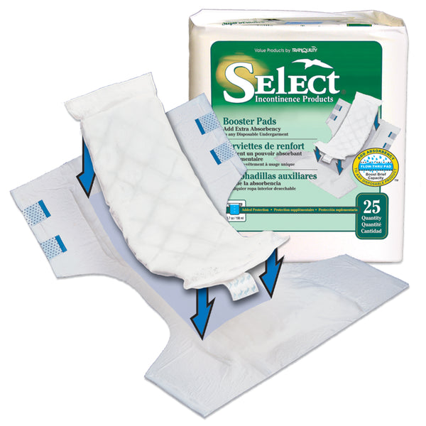 Select Booster Pad - Moderate Absorbency