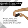 TheraBand Hand Xtrainer - X-HEAVY (BLACK), Non-Latex Hand Exerciser for Progressive Hand Therapy