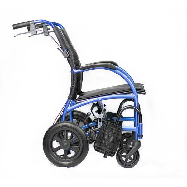 Strongback12+AB Light Weight Transport Chair with Brakes